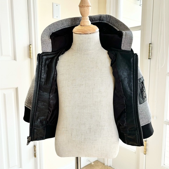 Toddler Leather Jacket - Size 18 Months - Picture 5 of 7